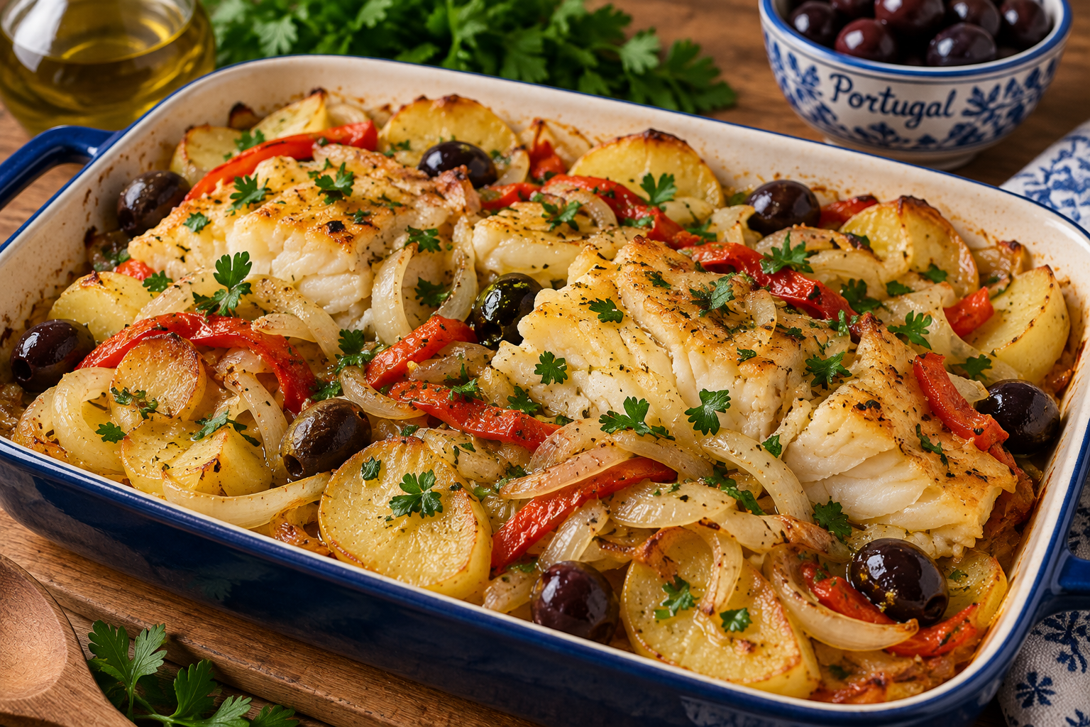 Bacalhau Português de Forno