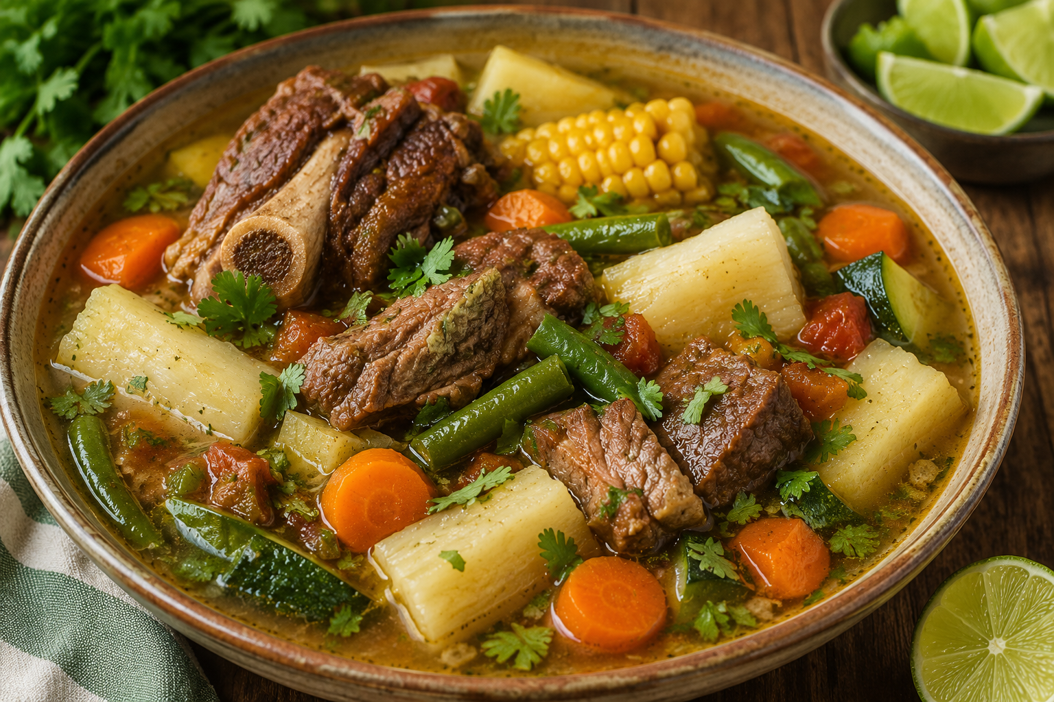 Beef Rib & Yuca Comfort Soup