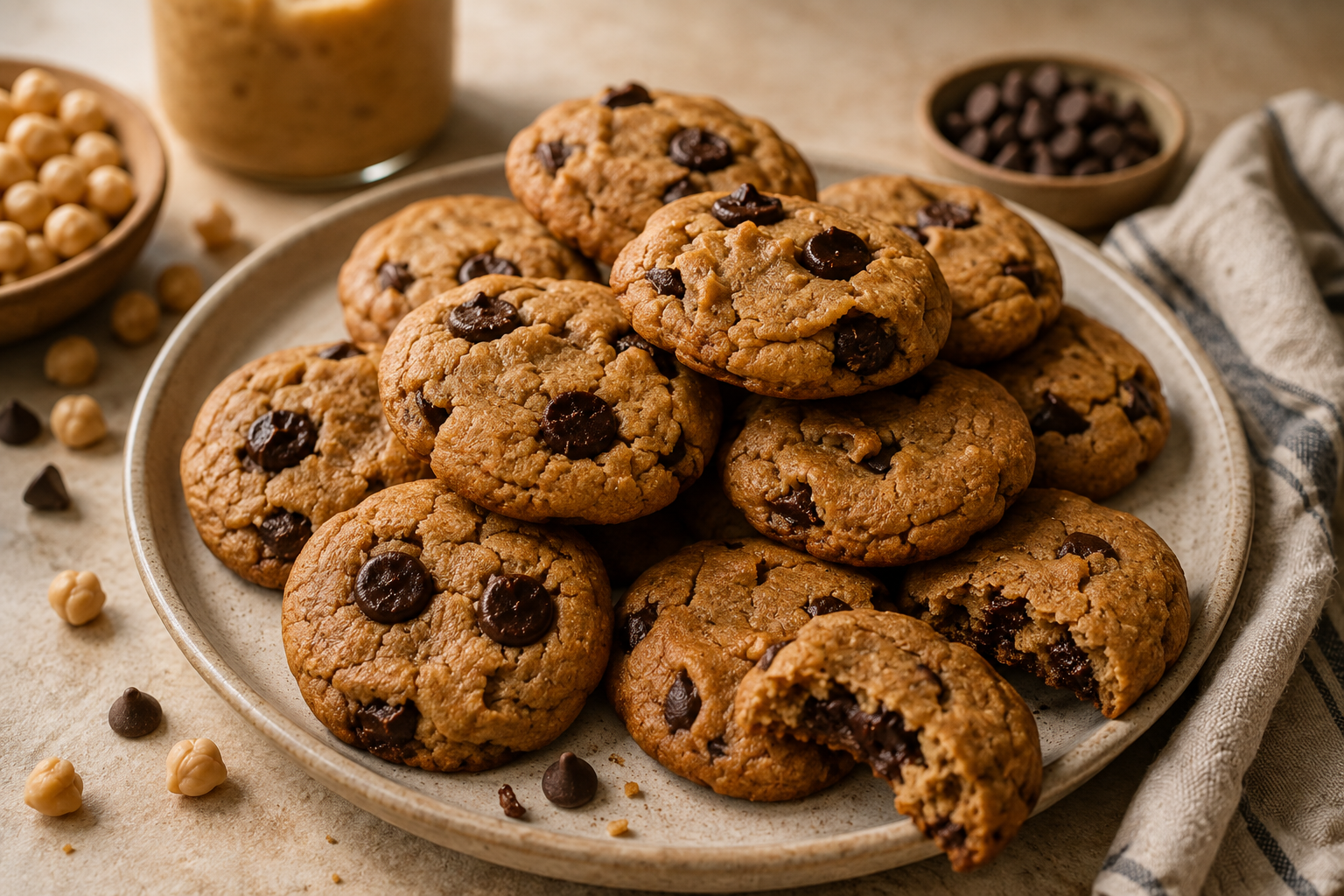 Chickpea Cookie Bites